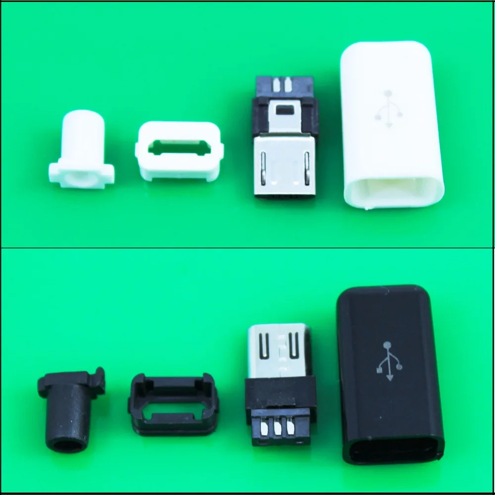 cltgxdd Black white Micro USB 5 Pin Male Plug Socket Connector&Plastic Cover For Connectors
cltgxdd Black white Micro USB 5 Pin Male Plug Socket Connector&Plastic Cover For Connectors