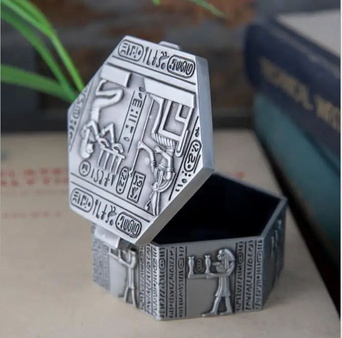 polygon tin metal jewelry box with Egyptian pattern keepsake souvenir gift box case holder makeup organizer tin box Z160
polygon tin metal jewelry box with Egyptian pattern keepsake souvenir gift box case holder makeup organizer tin box Z160