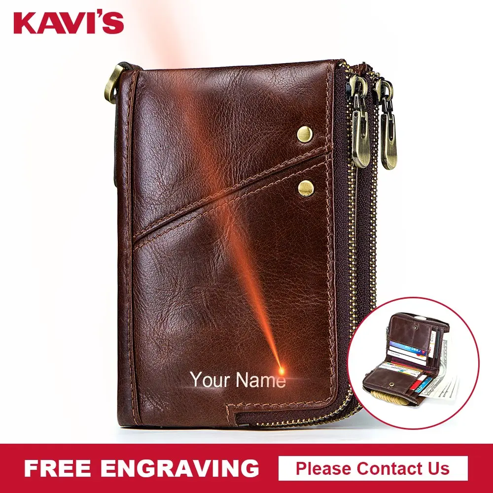 KAVIS Rfid High Quality Genuine Leather Crazy Horse Leather Wallet Men Small Walet Portomonee Male Cuzdan Short Coin Purse
KAVIS Rfid High Quality Genuine Leather Crazy Horse Leather Wallet Men Small Walet Portomonee Male Cuzdan Short Coin Purse