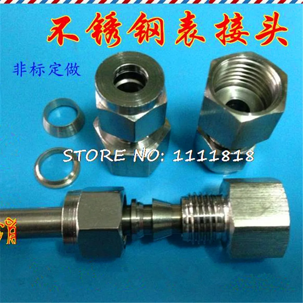 201 304 stainless steel card case connector stainless steel pressure gauge connector m14 1.5 card 6 8 10
201 304 stainless steel card case connector stainless steel pressure gauge connector m14 1.5 card 6 8 10