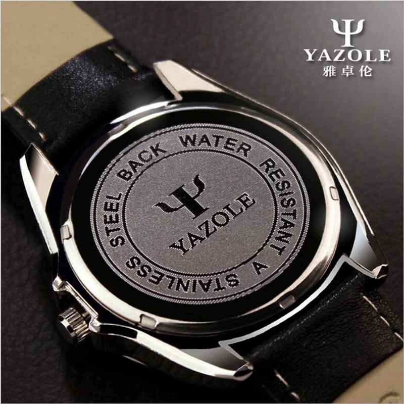 2020 New Fashion Mens Watches Top Brand Luxury YAZOLE Classical Roma Scale Dial Leathe Band Men Quartz Wristwatches Reloj Hombre
2020 New Fashion Mens Watches Top Brand Luxury YAZOLE Classical Roma Scale Dial Leathe Band Men Quartz Wristwatches Reloj Hombre