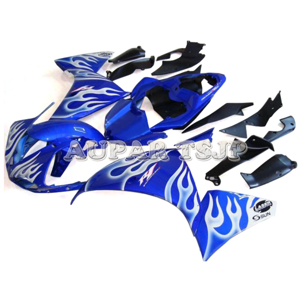 Injection Sportbike Cowlings For Yamaha YZF1000 R1 2009 2010 2011 2009 - 2011 Complete Fairings Blue White Flames Bodywork Kit
Injection Sportbike Cowlings For Yamaha YZF1000 R1 2009 2010 2011 2009 - 2011 Complete Fairings Blue White Flames Bodywork Kit