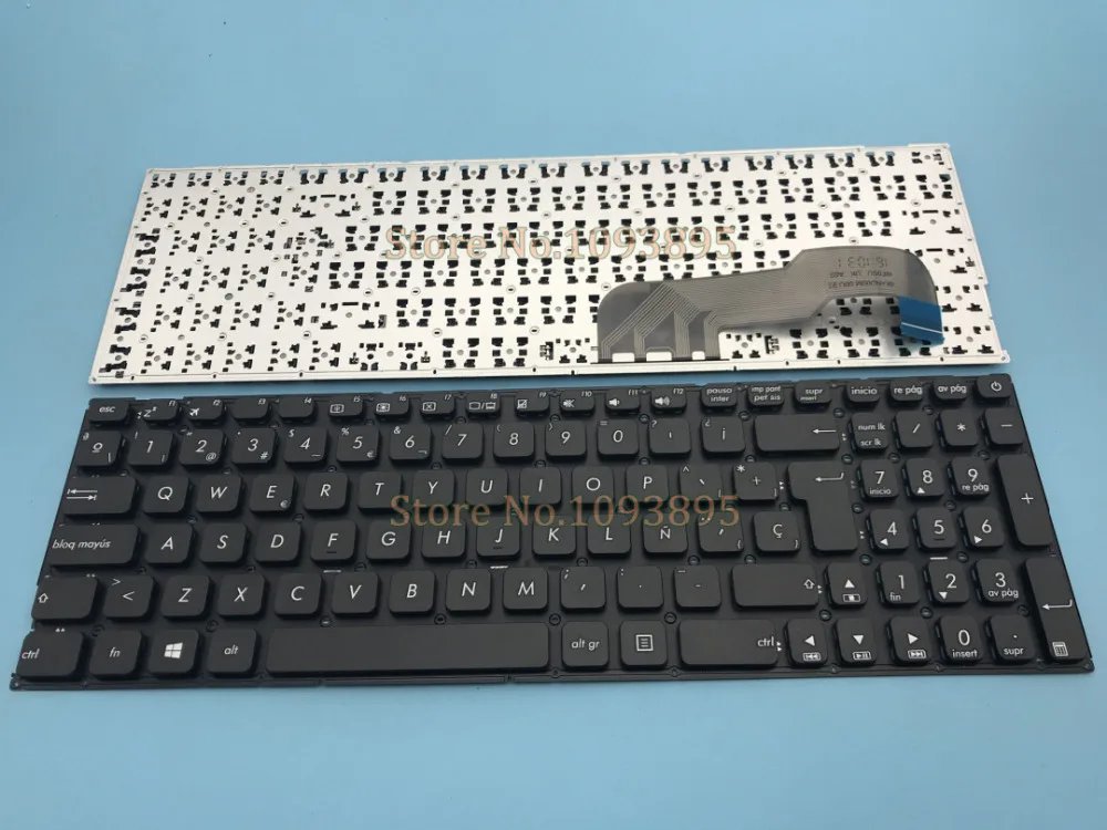 Новая клавиатура с испанской раскладкой для ноутбука ASUS F541 F541S F541SA F541SC F541U F541UA F541UV