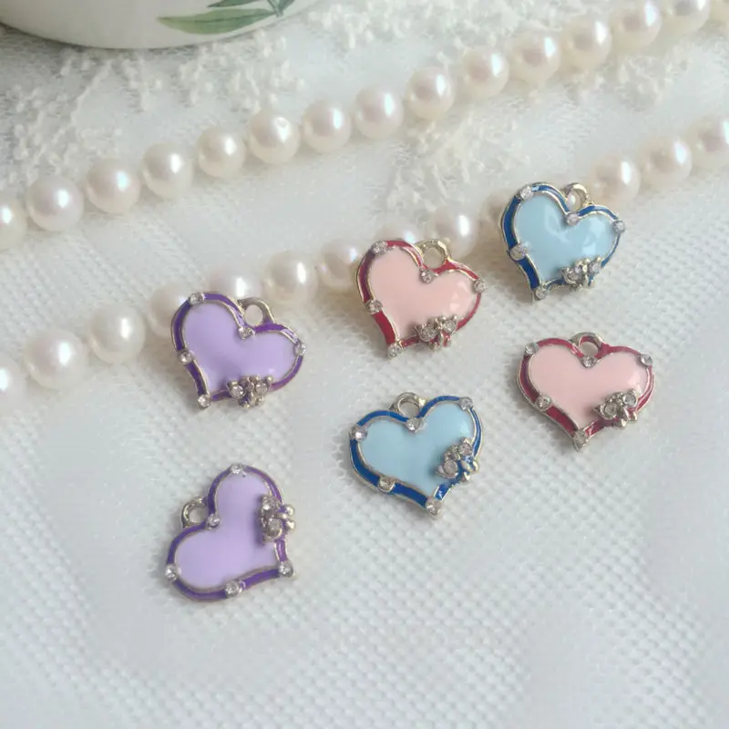 15MM 36pcs Mix Colors Heart KC Gold Plated Alloy & Glazing Charms Jewelry Pendants
15MM 36pcs Mix Colors Heart KC Gold Plated Alloy & Glazing Charms Jewelry Pendants