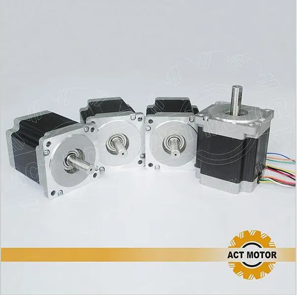 ACT двигатель 4 шт. Nema34 шаговый двигатель 34HS9820 890oz-in 98 мм 2A 8-Lead Single Shaft CE ISO ROHS Plastic US CA DE UK IT FR JP Free
ACT двигатель 4 шт. Nema34 шаговый двигатель 34HS9820 890oz-in 98 мм 2A 8-Lead Single Shaft CE ISO ROHS Plastic US CA DE UK IT FR JP Free