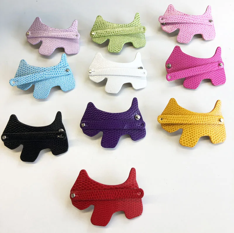 Hot selling !!! 50pcs mixed color Snake PU Leather dog shape hair clips,can through 8mm slide charms, slide letters, beads
Hot selling !!! 50pcs mixed color Snake PU Leather dog shape hair clips,can through 8mm slide charms, slide letters, beads