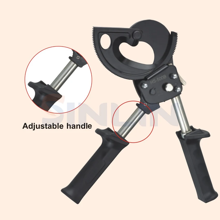 VC-500B RATCHET CABLE CUTTER PLIER Cutting capacity 500mm WIRE CUT TOOLS |