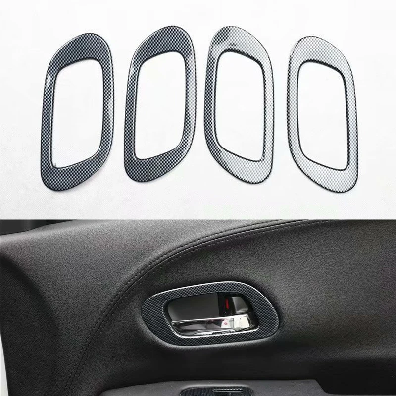 For Honda Vezel XRV 2015 2016 2017 Car Interior Door Handle Frame Trim Car Styling Accessories ABS Carbon Fiber Style 4Pcs
For Honda Vezel XRV 2015 2016 2017 Car Interior Door Handle Frame Trim Car Styling Accessories ABS Carbon Fiber Style 4Pcs
