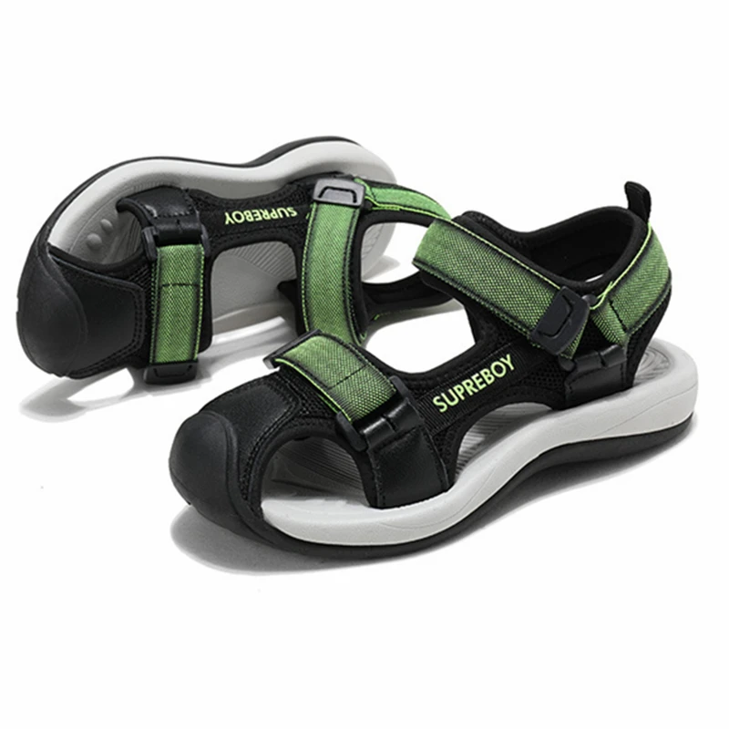 Summer Children Boy Beach Sandal Kids Leather Rond toe Sandals Flat Toddler Child Sandals Fashion Soft summer Shoe size 28-38
Summer Children Boy Beach Sandal Kids Leather Rond toe Sandals Flat Toddler Child Sandals Fashion Soft summer Shoe size 28-38