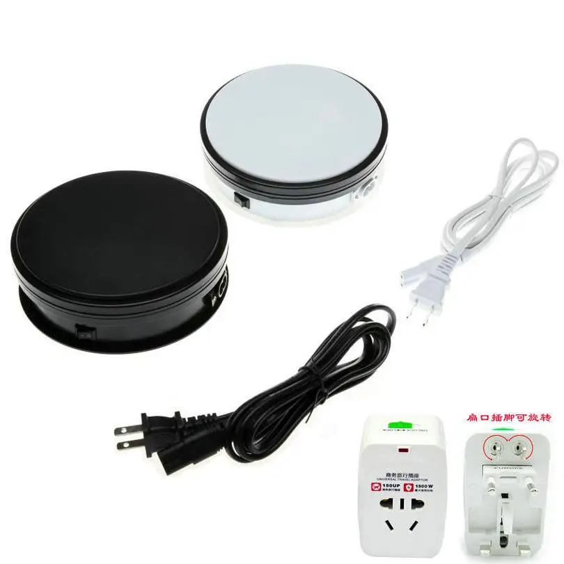 HQ 15X6CM Merchandise Display Base 360 Degree Electric Rotating Turntable for Photography Automatic Revolving Platform 4 Speeds
HQ 15X6CM Merchandise Display Base 360 Degree Electric Rotating Turntable for Photography Automatic Revolving Platform 4 Speeds