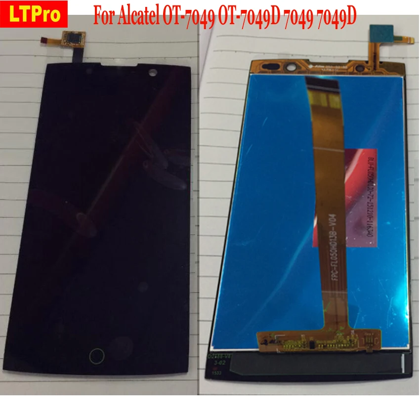 100% Test LCD Display Touch Screen Digitizer Assembly For 5.0" Alcatel OneTouch Flash 2 OT-7049 OT-7049D 7049 7049D Phone Parts
100% Test LCD Display Touch Screen Digitizer Assembly For 5.0" Alcatel OneTouch Flash 2 OT-7049 OT-7049D 7049 7049D Phone Parts