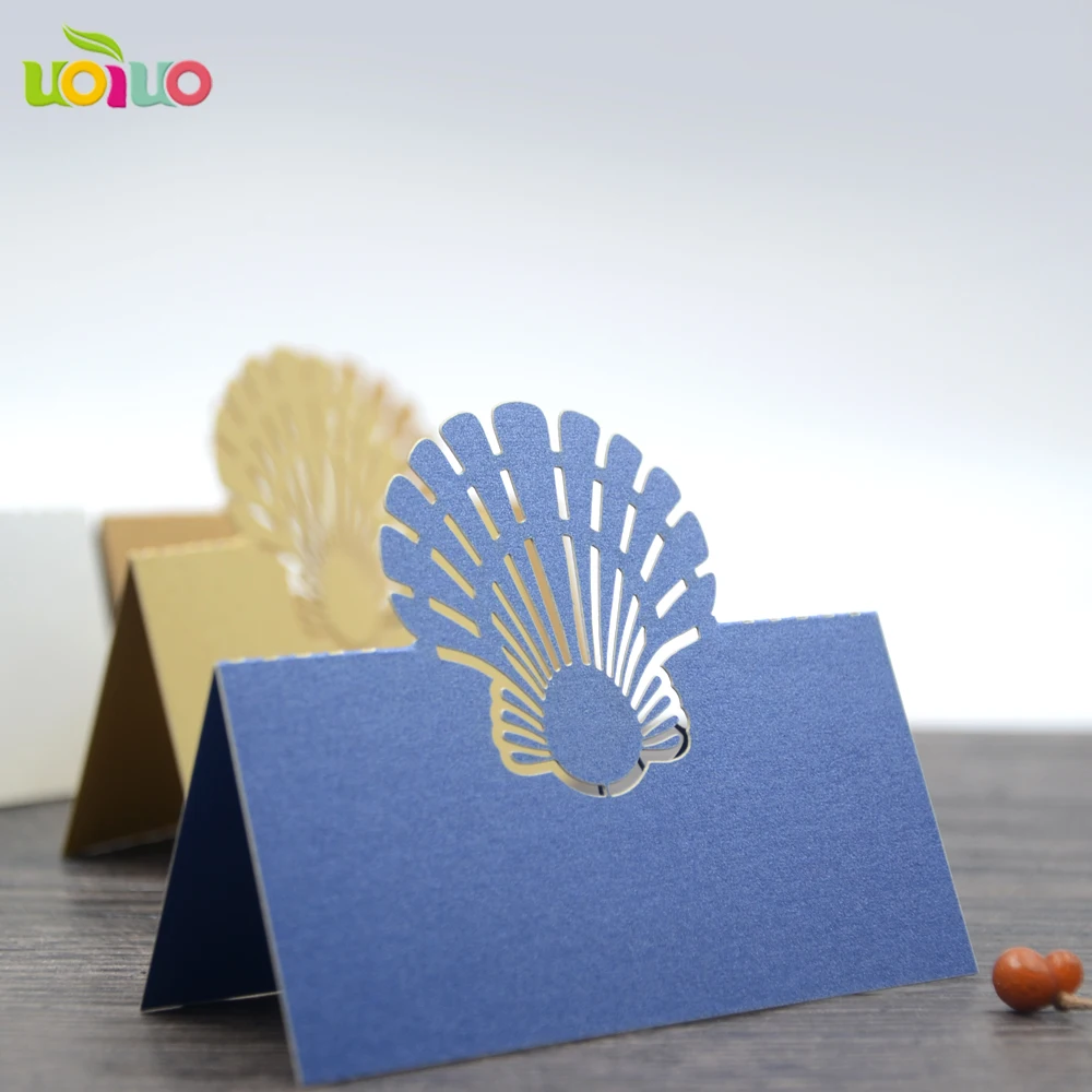free logo paper in various color and size customlizable wedding sea shell laser cut place cards
free logo paper in various color and size customlizable wedding sea shell laser cut place cards
