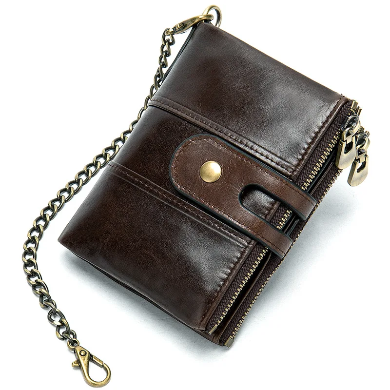 New Brand Design Cowhide Leather Retro Men Wallets Card Holder Multi-function Anti thief Women Purse With Coin Pocket Fashion 50
New Brand Design Cowhide Leather Retro Men Wallets Card Holder Multi-function Anti thief Women Purse With Coin Pocket Fashion 50