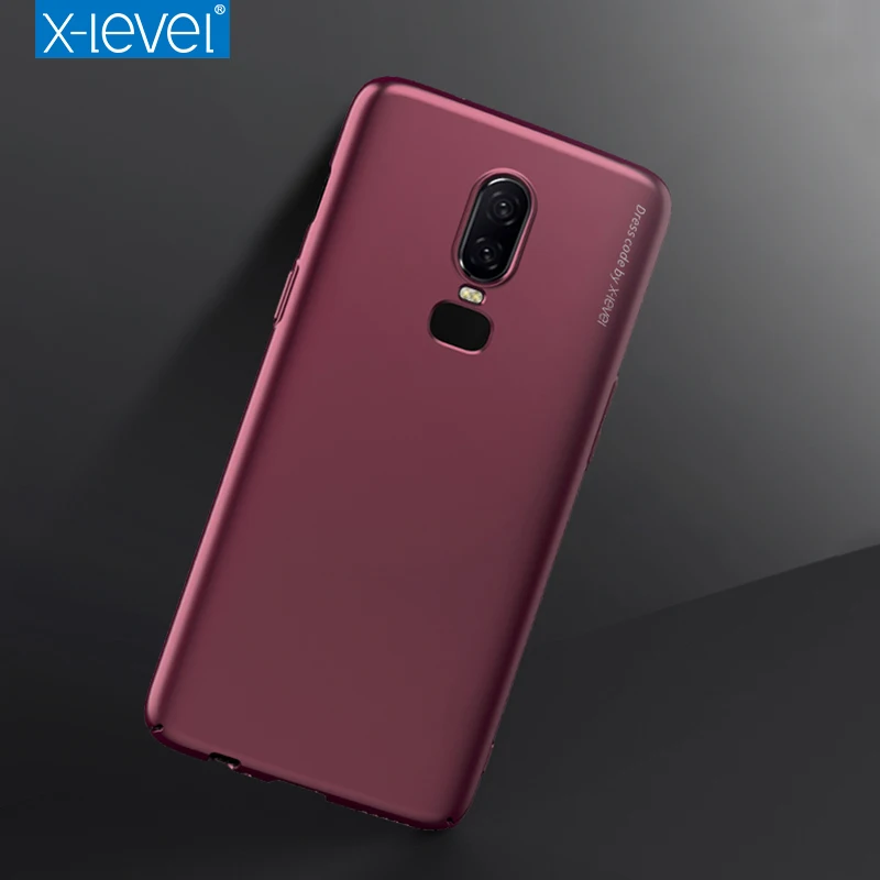 Чехол X Level для Oneplus 6 оригинальный винтажный роскошный пластиковый жесткий чехол
