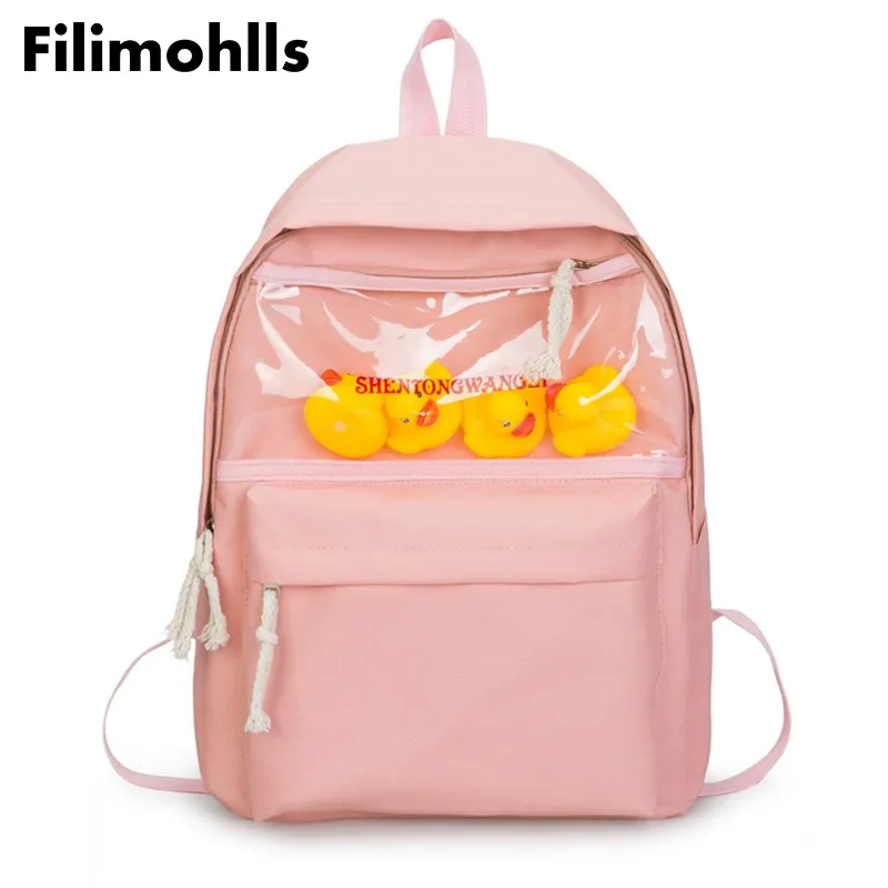 Fashion Canvas Cute Duck Women Backpack Teenager Girl Shoulder Bag Casual Backpack Female Mochila Bagpack 2019 School Bag F-423
Fashion Canvas Cute Duck Women Backpack Teenager Girl Shoulder Bag Casual Backpack Female Mochila Bagpack 2019 School Bag F-423