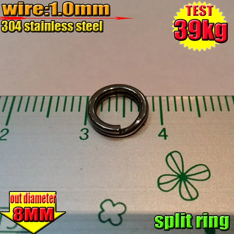 free shipping fishing split rings wire:1.0mm Outside diameter 8mm quantily 30pcs/LOT
free shipping fishing split rings wire:1.0mm Outside diameter 8mm quantily 30pcs/LOT