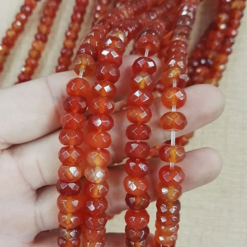 Wholesale red onyx Stone loose Beads 5x8mm abacus natural Stone beads 150pcs for jewelry accessories
Wholesale red onyx Stone loose Beads 5x8mm abacus natural Stone beads 150pcs for jewelry accessories