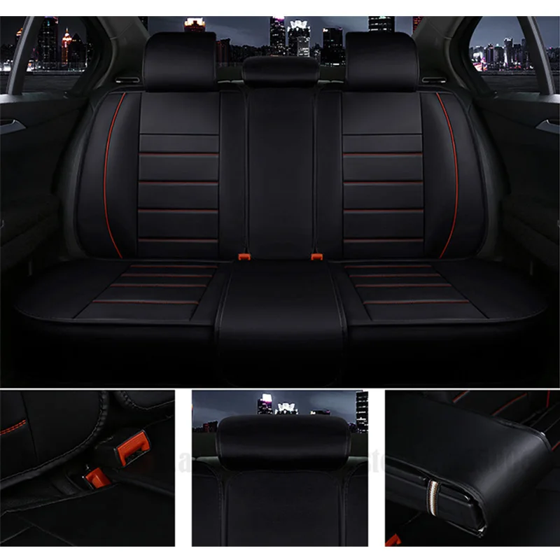 Высококачественный кожаный чехол для автомобильного сиденья honda civic 2006-2011 cr-v accord 7