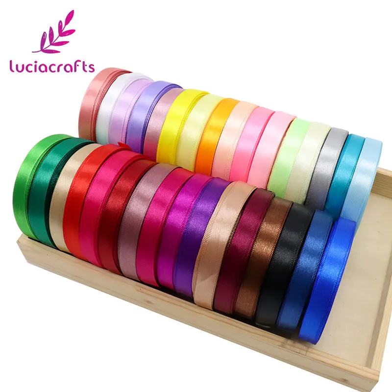 Lucia Craft 25y/Roll Satin Ribbon Wedding Christmas Decor Ribbons Gift Wrapping DIY Materials U0303
Lucia Craft 25y/Roll Satin Ribbon Wedding Christmas Decor Ribbons Gift Wrapping DIY Materials U0303
