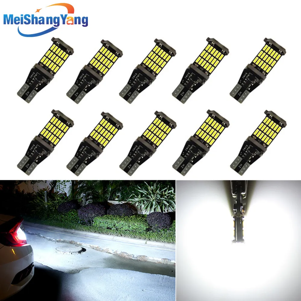 10x t15 LED W16W 920 921 912 canbus автомобильный внутренний свет 45SMD 4014 чип Белый приборный свет лампочка без ошибок 12 В Автомобильная Лампа 6000K
10x t15 LED W16W 920 921 912 canbus автомобильный внутренний свет 45SMD 4014 чип Белый приборный свет лампочка без ошибок 12 В Автомобильная Лампа 6000K