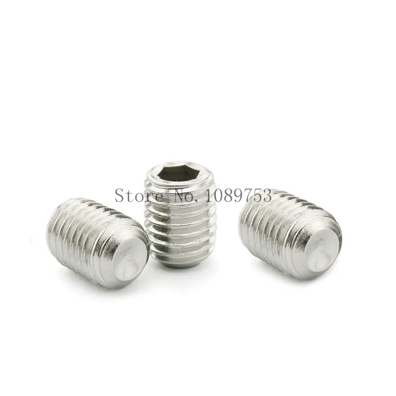 Винты с метрической резьбой из нержавеющей стали M2.5 M3 M4 M5 304, винты с плоской шестигранной головкой, набор винтов без головки, 50 шт.
Винты с метрической резьбой из нержавеющей стали M2.5 M3 M4 M5 304, винты с плоской шестигранной головкой, набор винтов без головки, 50 шт.