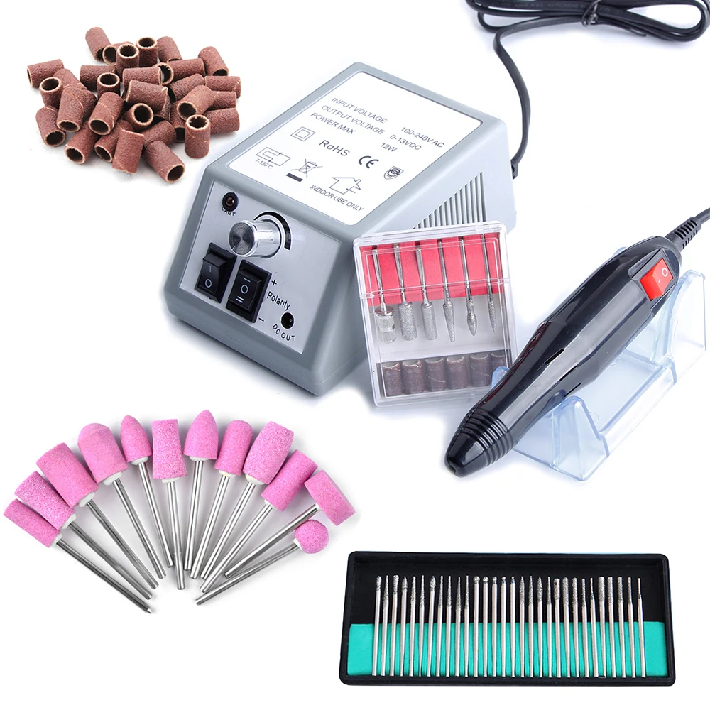 20000 RPM Electric Manicure Machine Replaceable Nail Drill Bits Manicure Pedicure Cuticle Acrylic Gel Remover Polish set Tool
20000 RPM Electric Manicure Machine Replaceable Nail Drill Bits Manicure Pedicure Cuticle Acrylic Gel Remover Polish set Tool