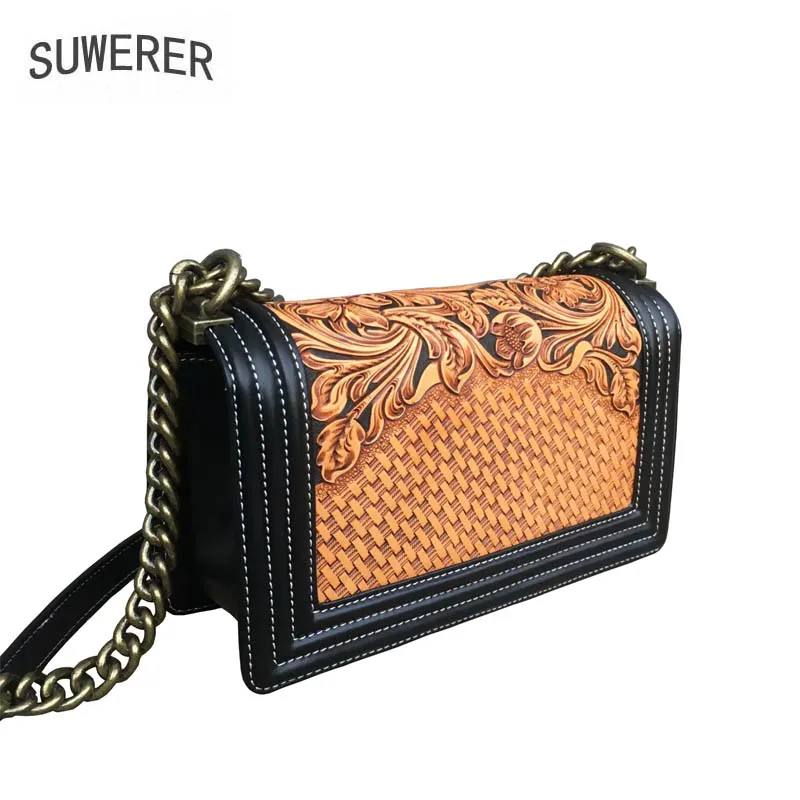 Genuine Leather women bags 100% handmade carving Luxury cowhide Genuine Leather women bags designer women leather handbags bag
Genuine Leather women bags 100% handmade carving Luxury cowhide Genuine Leather women bags designer women leather handbags bag