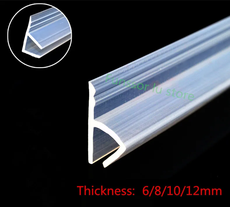 6 8 10 12mm Glass Seals Frameless Shower Door Window Balcony Screen Sealing Strip Weatherstrip Draft Stopper 3m h
6 8 10 12mm Glass Seals Frameless Shower Door Window Balcony Screen Sealing Strip Weatherstrip Draft Stopper 3m h