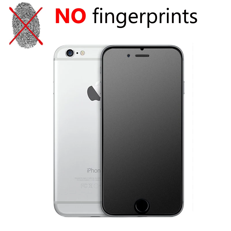 9H матовая защита экрана закаленное стекло пленка для iphone 11 12 Pro X XS max 6s 6 7 8 plus 5s Se