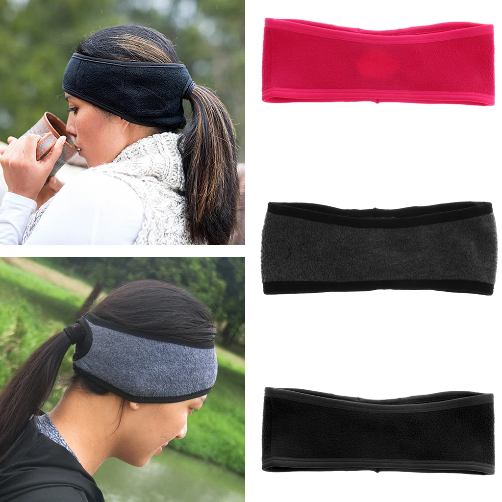Outdoor Women Fleece Ponytail Sport Headband Ear Warmers Super Sweat Absorbent Non-Slip Sweat Headscarf Safety for Running Yoga
Outdoor Women Fleece Ponytail Sport Headband Ear Warmers Super Sweat Absorbent Non-Slip Sweat Headscarf Safety for Running Yoga