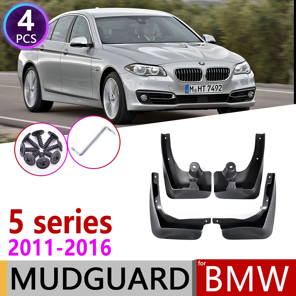 4PCS For BMW 5 Series F10 2011~2016 Front Rear Car Fender Mud Guard Flaps Splash Flap Mudguards Accessories 2012 2013 2014 2015
4PCS For BMW 5 Series F10 2011~2016 Front Rear Car Fender Mud Guard Flaps Splash Flap Mudguards Accessories 2012 2013 2014 2015