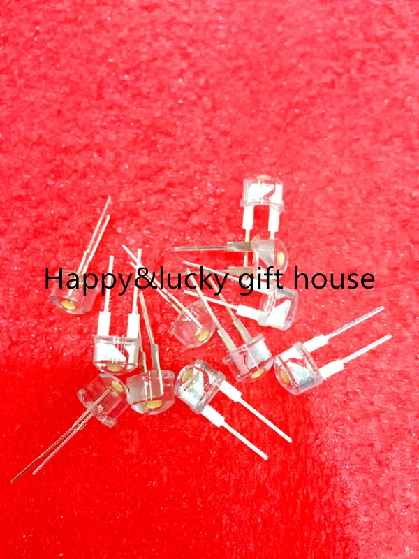 Hot sale!free shipping!LED light-emitting diodes, white-haired white hat 8MM, astigmatism, white LED
Hot sale!free shipping!LED light-emitting diodes, white-haired white hat 8MM, astigmatism, white LED