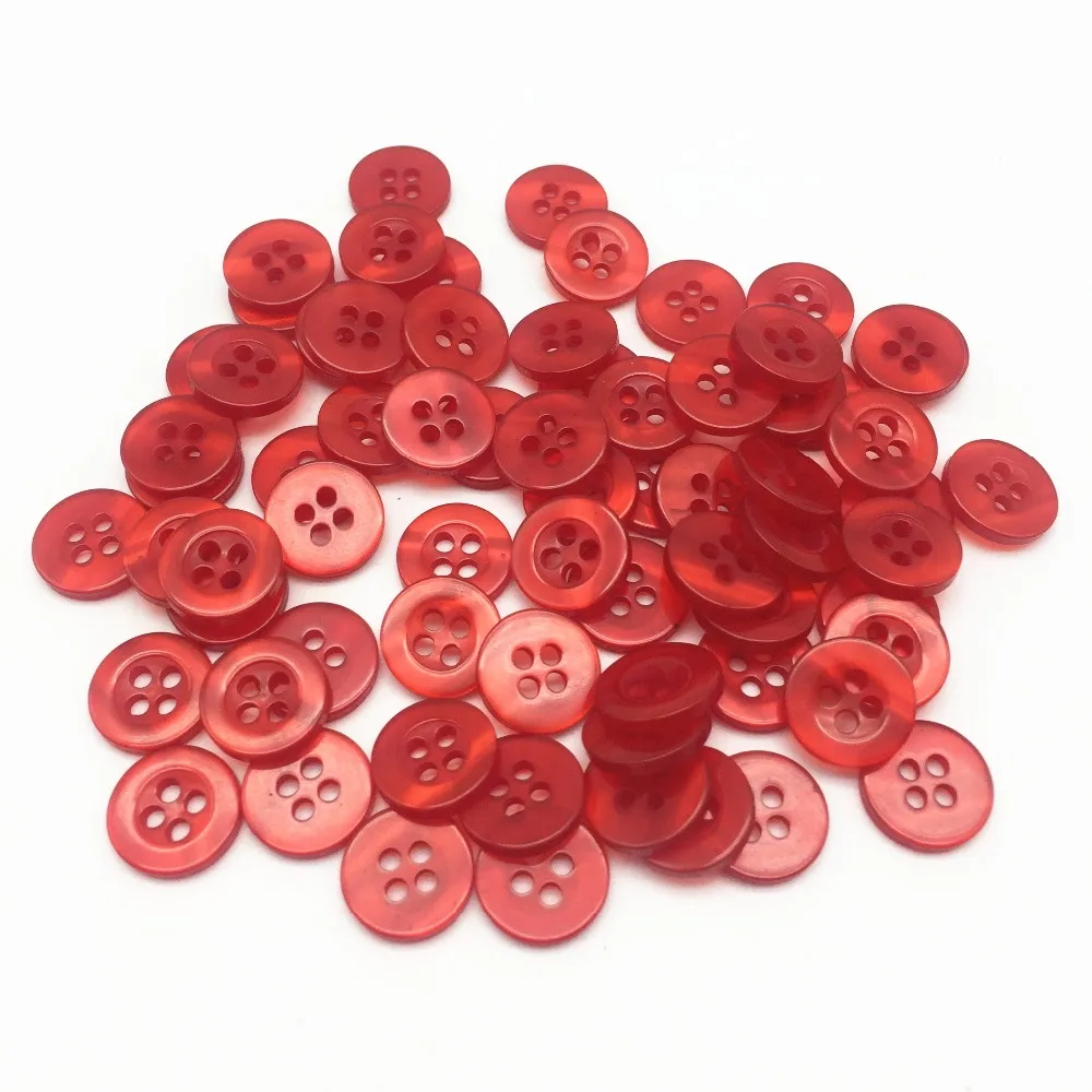 1000pcs Red Pearl 11mm Round Resin Buttons 4 Hole Shirt Button Sewing Accessories For Scrapbooking
1000pcs Red Pearl 11mm Round Resin Buttons 4 Hole Shirt Button Sewing Accessories For Scrapbooking