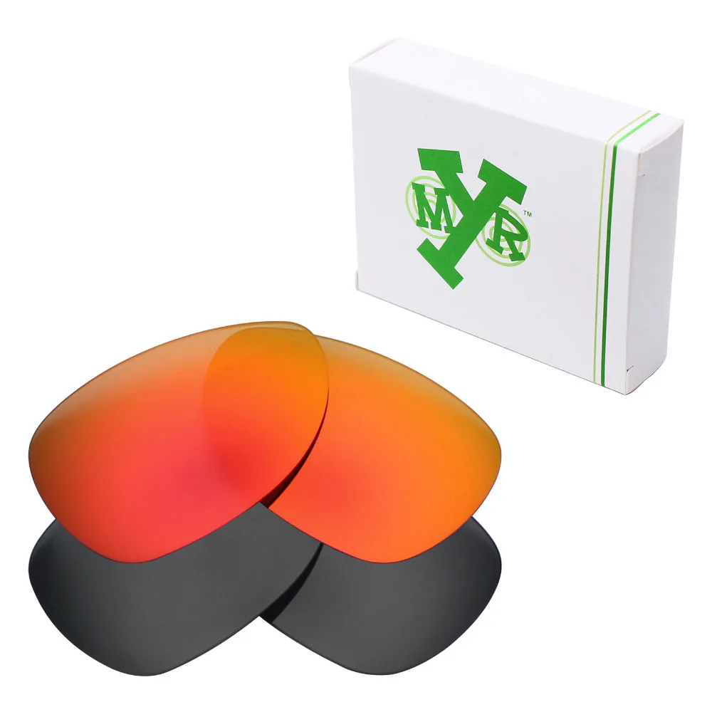 Stealth Black & Fire Red 2 Pairs Mryok POLARIZED Replacement Lenses for Oakley Felon Sunglasses
Stealth Black & Fire Red 2 Pairs Mryok POLARIZED Replacement Lenses for Oakley Felon Sunglasses