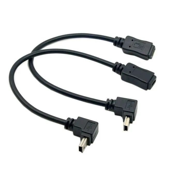 90 Degree Up & Down Direction Angled Mini USB 5 Pin Male to Female Extension Cable 0.2m 20cm Mini USB 5PIN adapter short Cable
90 Degree Up & Down Direction Angled Mini USB 5 Pin Male to Female Extension Cable 0.2m 20cm Mini USB 5PIN adapter short Cable