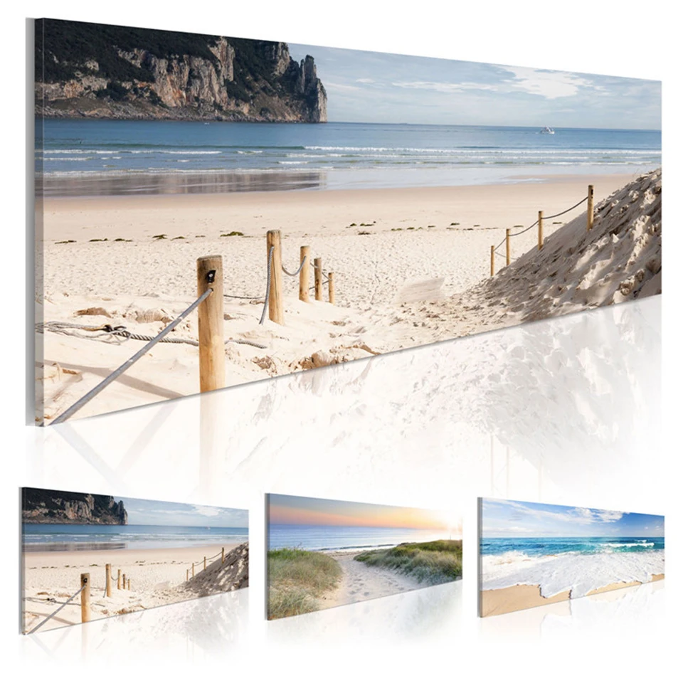 Wall Art HD Prints Modern Poster 1 Set Beach Sand And Sea View Canvas Painting Bedside Background Home Decor Modular Picture
Wall Art HD Prints Modern Poster 1 Set Beach Sand And Sea View Canvas Painting Bedside Background Home Decor Modular Picture