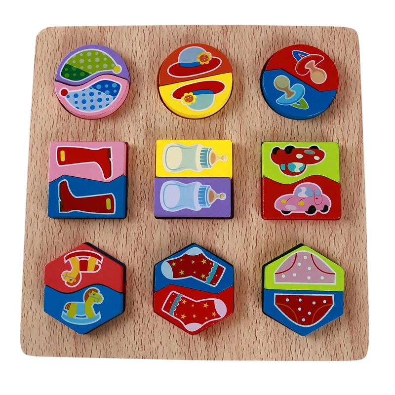 Montessori Kids Wooden Educational Shapes Paired Puzzle Color Geometrical Shape Math Toys Early Learning Birthday Gift
Montessori Kids Wooden Educational Shapes Paired Puzzle Color Geometrical Shape Math Toys Early Learning Birthday Gift