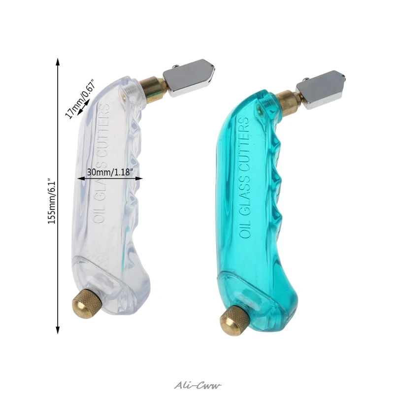 Glass Cutter 1PC Pistol Grip 0iled Glass Cutter Tungsten Carbide Stained Glass Cutting tool
Glass Cutter 1PC Pistol Grip 0iled Glass Cutter Tungsten Carbide Stained Glass Cutting tool