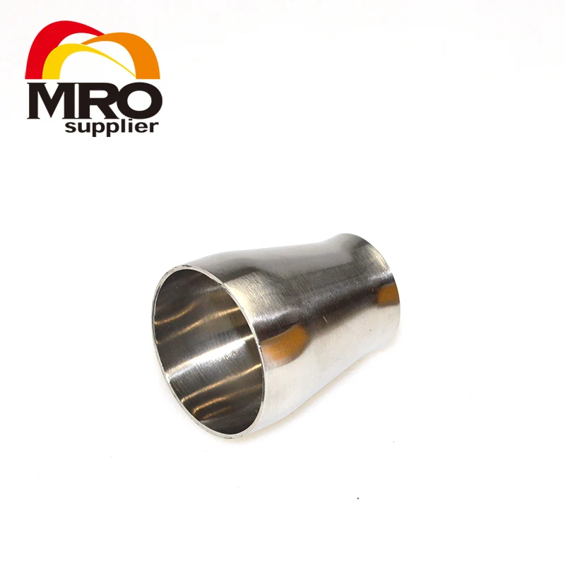 Top Quality 38mm to 25mm 1.5" to 1" Sanitary Weld Reducer Pipe Fittings SS304 Stainless Steel Weld Sanitary Fittings WR38-25
Top Quality 38mm to 25mm 1.5" to 1" Sanitary Weld Reducer Pipe Fittings SS304 Stainless Steel Weld Sanitary Fittings WR38-25