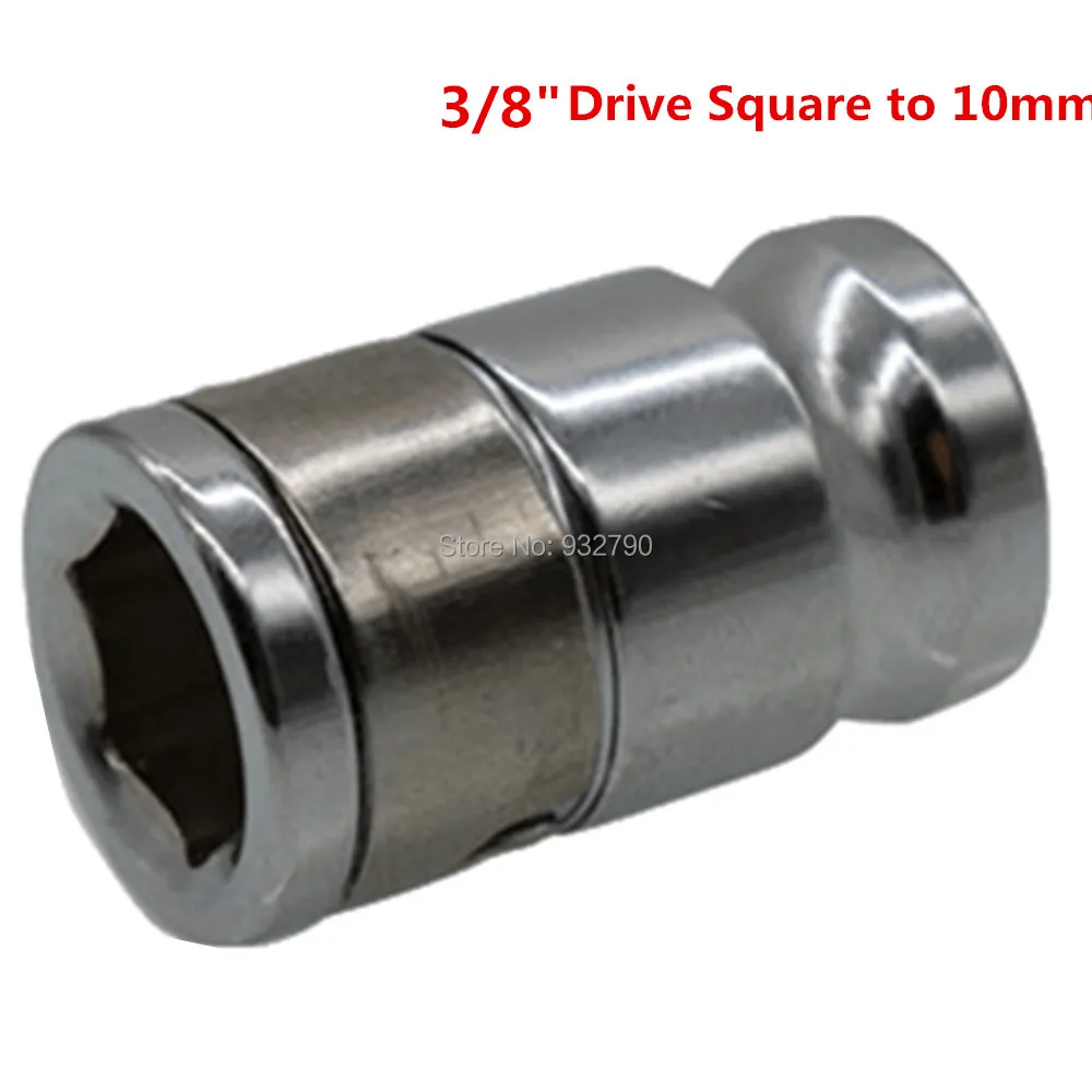 Bit Adaptor 3/8in Square Drive to 10mm Bits Adaptor Quick Release Impact Chuck Converter Bit Adaptor Socket Adapter Tool Driver
Bit Adaptor 3/8in Square Drive to 10mm Bits Adaptor Quick Release Impact Chuck Converter Bit Adaptor Socket Adapter Tool Driver