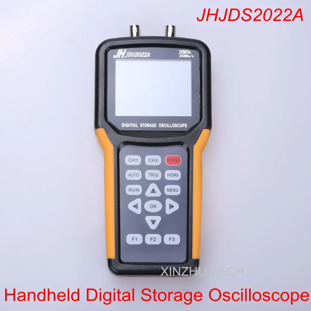 Jinhan JDS2022A Handheld Digital Storage Oscilloscope Dual Channels 20MHZ Probe 200 MSa/s Portable Handheld Digital Oscilloscope
Jinhan JDS2022A Handheld Digital Storage Oscilloscope Dual Channels 20MHZ Probe 200 MSa/s Portable Handheld Digital Oscilloscope