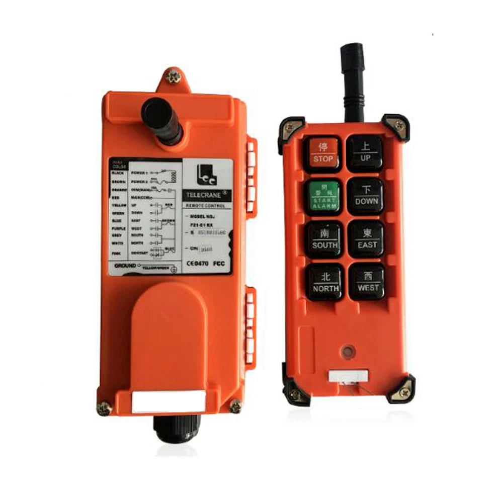 AC 220V 110V 380V 36V DC 12V 24V 48V Industrial remote controller Hoist Crane Control Lift Crane 1 transmitter + 1 receiver
AC 220V 110V 380V 36V DC 12V 24V 48V Industrial remote controller Hoist Crane Control Lift Crane 1 transmitter + 1 receiver