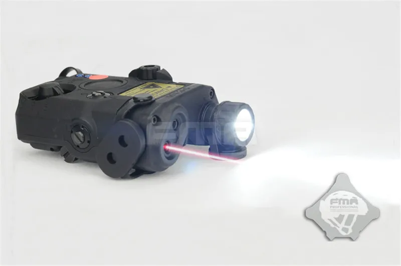 FMA PEQ15 LA5 Обновление версии Батарея чехол LED белый свет + красный в горошек лазерный