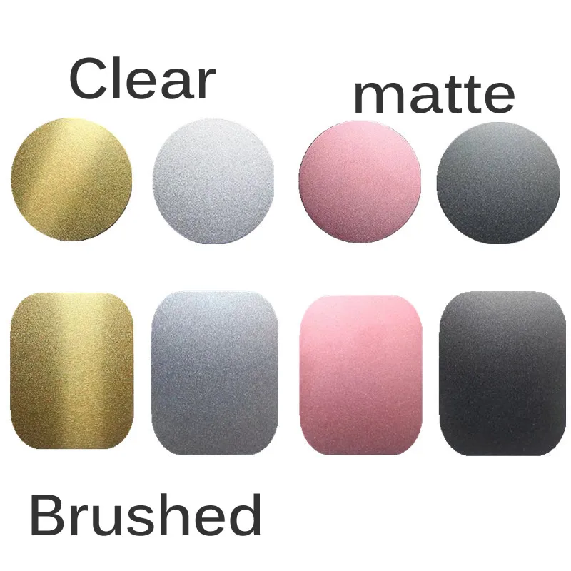 2pcs Universal 45x65mm matte Brushed Metal Plate disk iron sheet for iphone oppo Magnet Magnetic Car mobile Phone Stand holder
2pcs Universal 45x65mm matte Brushed Metal Plate disk iron sheet for iphone oppo Magnet Magnetic Car mobile Phone Stand holder