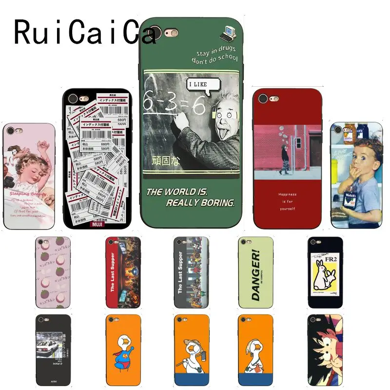 Чехол для телефона Ruicaica с забавной индивидуальностью и модной иллюстрацией