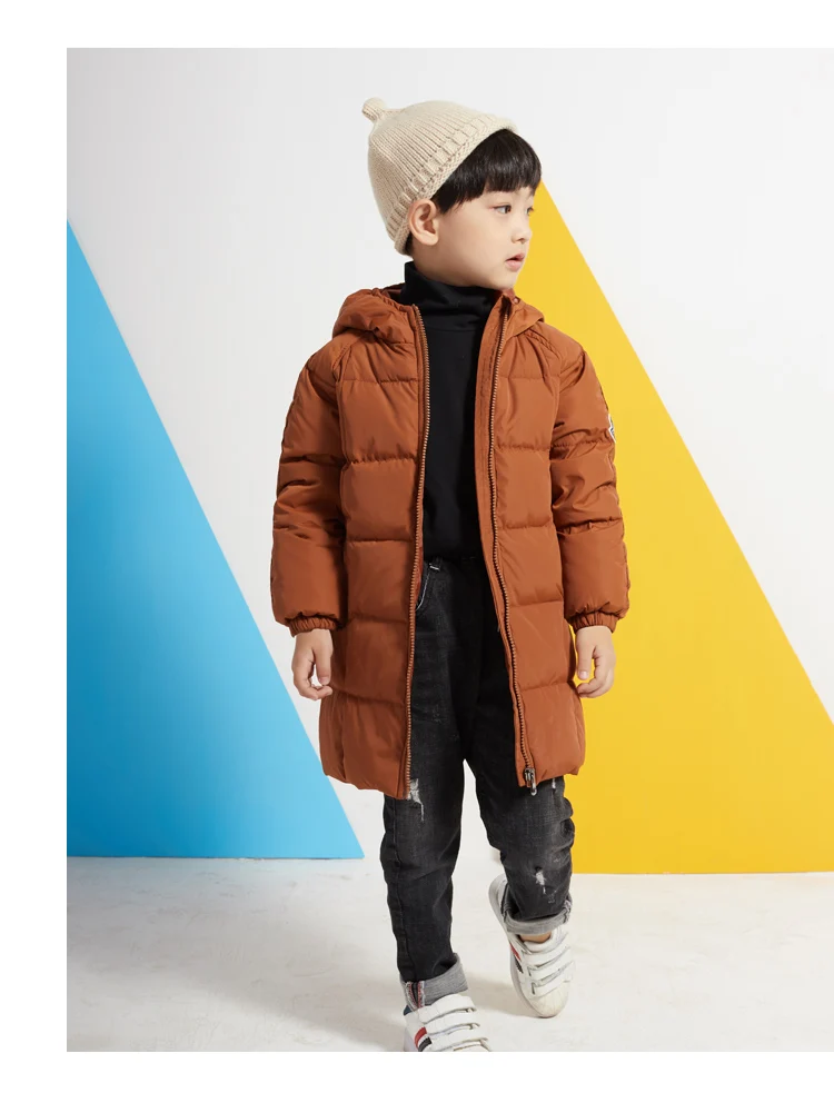 Children's down jacket long thick padded cotton clothes boys girls middle and small children baby hooded winter coat cotton tide
Children's down jacket long thick padded cotton clothes boys girls middle and small children baby hooded winter coat cotton tide
