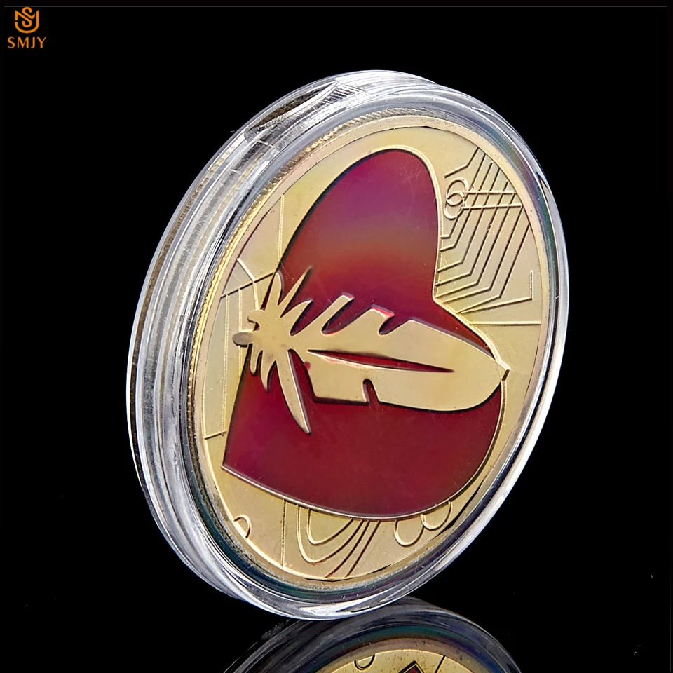 5Pcs/Lot Red Love Heart Feather Gold Plated Novelty Challenge Coin Height Collection With Coin Capsule Art Craft Gift For Friend
5Pcs/Lot Red Love Heart Feather Gold Plated Novelty Challenge Coin Height Collection With Coin Capsule Art Craft Gift For Friend