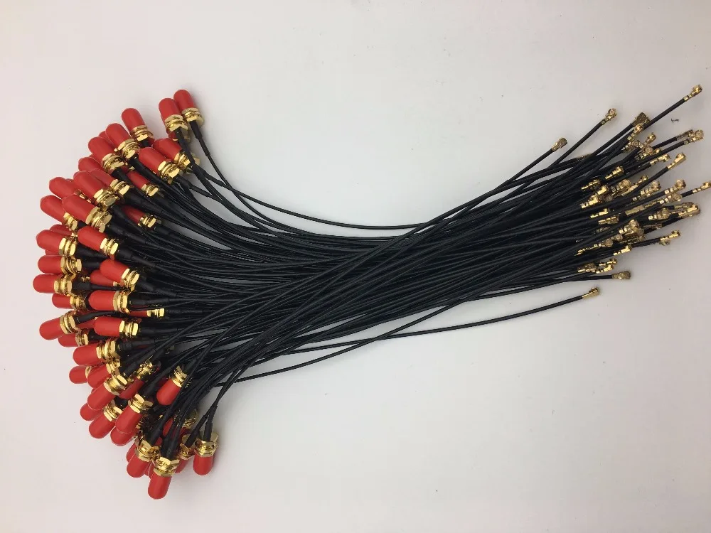 50 шт./лот 15 см U.FL Mini PCI это RP SMA Pcie to Pigtail Female интерфейсный антенный Wi Fi кабель для