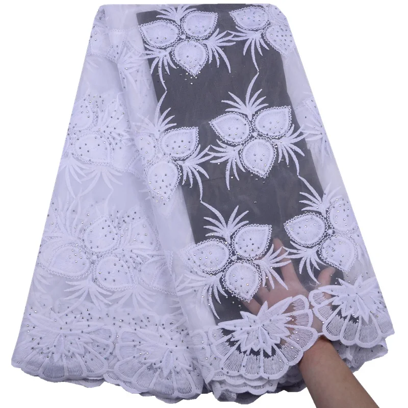 Milk Silk Nigerian Net Lace Fabrics For Wedding Dress African Tulle Lace Fabrics High Quality French Lace With Stones A1516
Milk Silk Nigerian Net Lace Fabrics For Wedding Dress African Tulle Lace Fabrics High Quality French Lace With Stones A1516