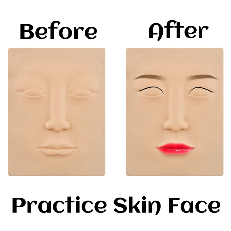 Microblading 3D Tattoo Practice Skin Eyebrow & Lips Tattoo Practice Face Skin Permanent Makeup Tattoo Makeup Tool
Microblading 3D Tattoo Practice Skin Eyebrow & Lips Tattoo Practice Face Skin Permanent Makeup Tattoo Makeup Tool